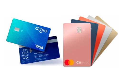 Cartão de Crédito Digio vs C6 Bank - Descubra Qual o Melhor